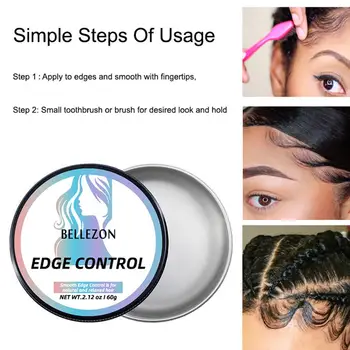 

BellyLady Edge Control Hair Stick Lasting Modelling Fragrance Free Flyaway Hair Tool 60ML