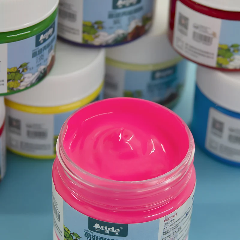 100ml Acrylic Paint DIY Painting Pigment Textile Paint for Artists Ceramic Stone Wall Craft Paints Color Pigments