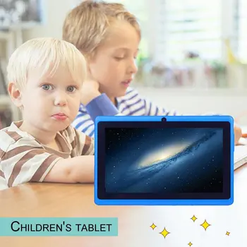 

BLUE 7 Inch HD Screen Android Quad-core Tablet PC 512MB+4GB/512MB+8GB/1GB+8GB/1GB+16GB 2.0MP Camera Support TF Card