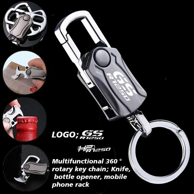 Accessori Moto Portachiavi Portachiavi In Metallo Personalizzato Per Bmw R1250Gs R Hp Adv Adventure Gsa R1250 Gs Gsa R 1250 Gs Accessori