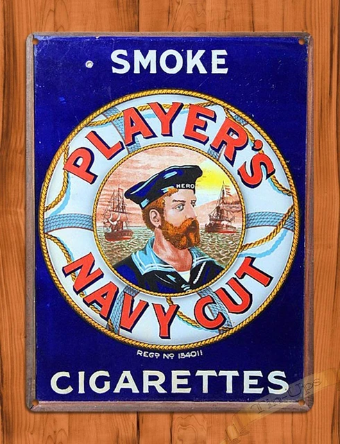 Players Navy Cut Tin 