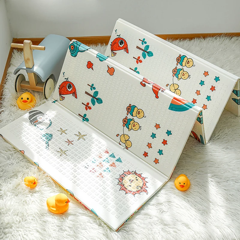 

Waterproof Carpet Child Bedroom Thick Foldable Toddler Crawling Pad XPE Foam Baby Play Mat Developing Mats Puzzle Game Kids Rug