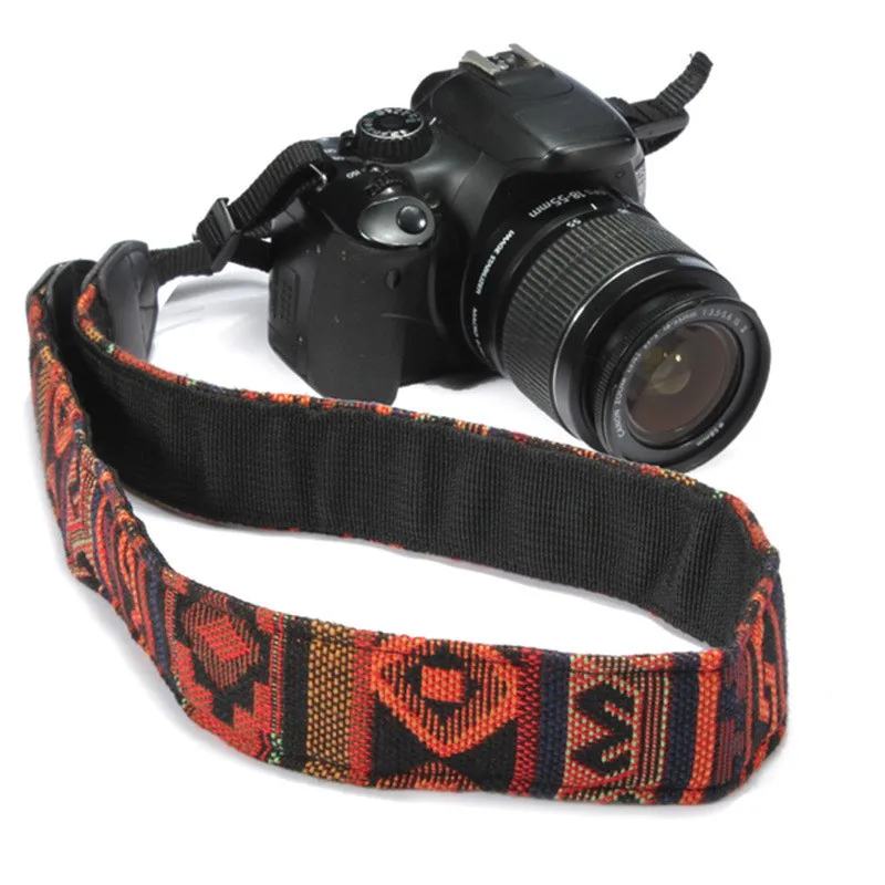 Наплечный ремень для камеры на шею, Мягкий ремень для SLR DSLR, прочный хлопок, для Nikon, для Canon, для sony, винтажный