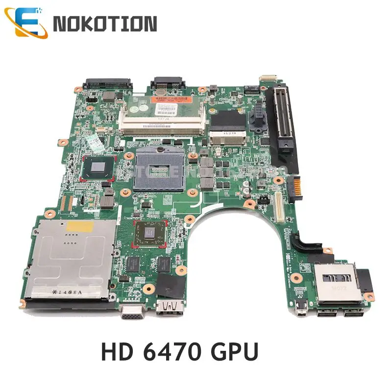 NOKOTION 646967-001 для HP EliteBook 8560 P материнской QM67 Видеокарта ATI DDR3