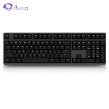 Оригинальная AKKO 3108 Игровая клавиатура Механическая 108 клавиш USB Проводная компьютерная игровая Cherry MX Switch 85% PBT макро программируемая