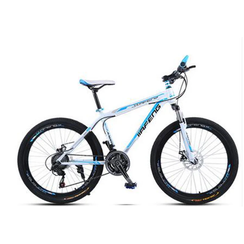 New 26 inch 27 speed aluminum alloy material bicycle adult off-road variable speed shock absorption mountain bike