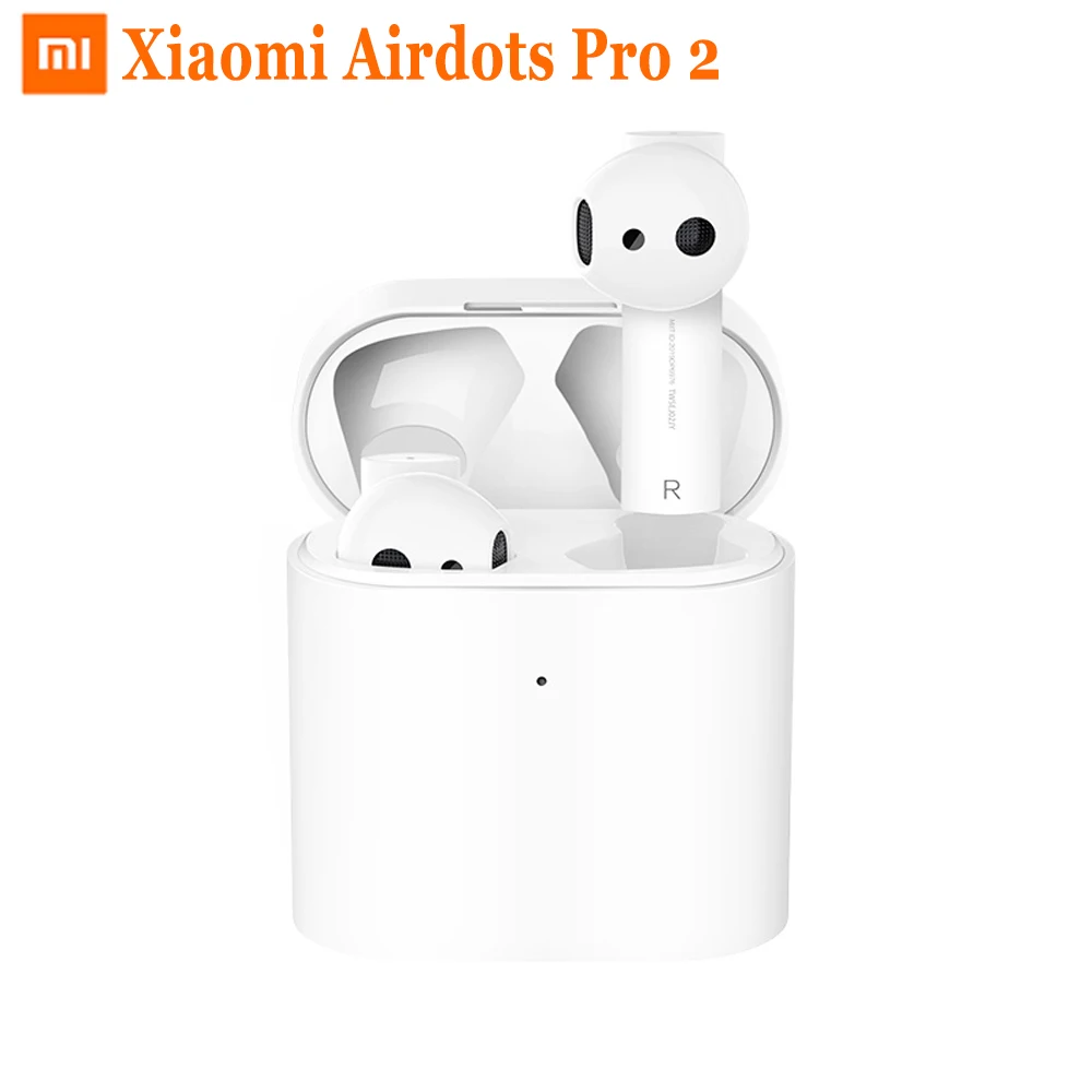 Оригинальные беспроводные наушники Xiao mi Airdots Pro 2 TWS, Bluetooth 5,0, наушники mi Earbuds Pro2, гарнитура AI, умное управление, Handsfree Dual mi C