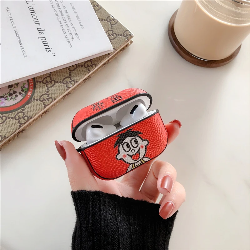 Милый мультяшный чехол для Apple AirPods pro, Забавный робот, кот, Супермен, узоры, Защитные чехлы для наушников, аксессуары для ключей