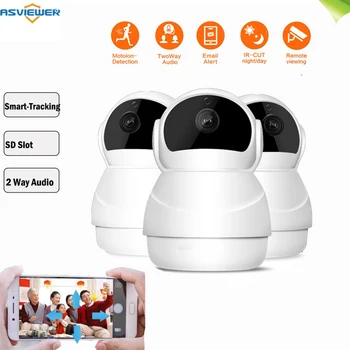

1080P IP Wireless Camera Home Security Camera Wifi Night Vision CCTV Camera Baby Monitor motion detect alarm memory Card