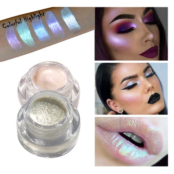 

Mermaid Glitter Makeup Highlighter Cream Chameleon Shiny Contour Makeup Brightener Face Concealer Face Glow Cosmetic Highlighter
