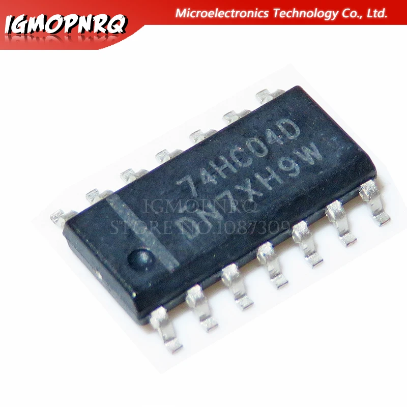 100pcs 74HC04D 74HC04 SN74HC04D SOP 14 Inverters Hex Inverter 2 6V 130 ...