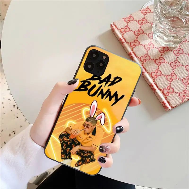 Роскошный чехол для телефона Yinuoda Bad bunny candy iPhone 11pro MAX 8 7 6 6S Plus X XS 5 5S SE XR Fundas