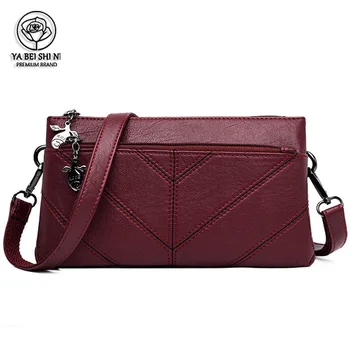 

Women Shoulder Bag Leather Purses And Handbags Daily Wine red Crossbody Bags for Women Designer Luxury Messenger Bag
