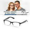 PANDER Newest Mulifocal One Power Readers High Quality Women Men Auto Adjusting Bifocal Reading Glasses +50 to +250 Dropshipping ► Photo 2/6