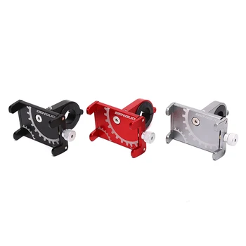 

Aluminum Universal Bicycle Phone Mount Holder MTB Mountain Bike Motorcycle Handlebar Clip Stand For Smartphones
