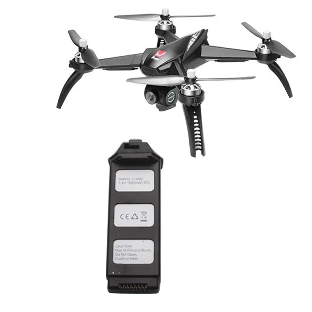 Аккумулятор для квадрокоптера rccity 7 4 В 1800 мА/ч батарея дрона MJX B5W | Игрушки и хобби