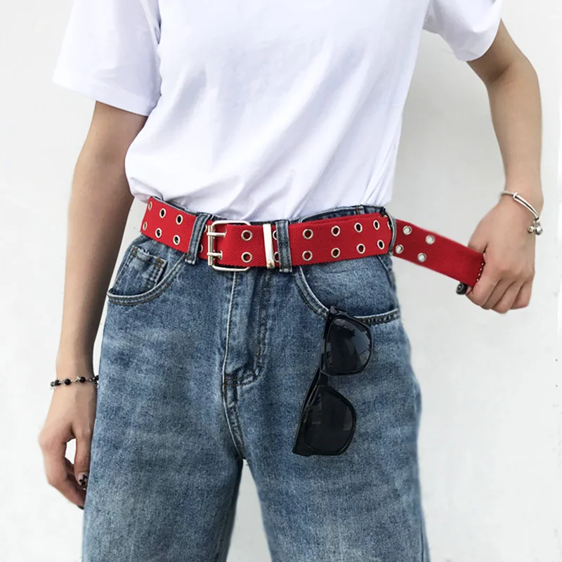 belt double holes