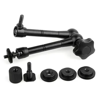 

Magic Arm Universal Bracket Tripod / PTZ Aluminum Alloy Durable Construction Monitor Led Light Camera Flash