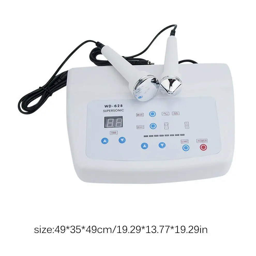 Günstige Ultraschall Gesichts Massager Anti Aging Gesicht Haut Hebe Bleaching Hohe Frequenz 1Mhz Ultraschall Sonde Spa Schönheit Gerät WD 628