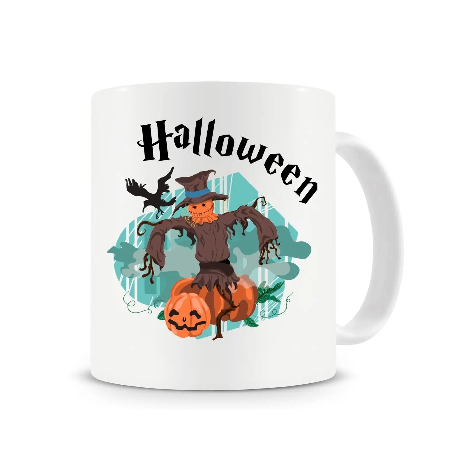 

Halloween Mug, Coffee Mug, Funny Halloween Mugs, Halloween Gift Mug Cup with Stirring Spoon Halloween