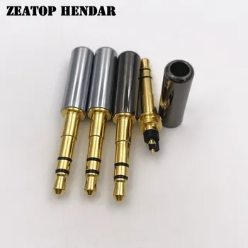 

8Pcs Copper Mini 3.5 mm 3 Pole Stereo Male Plug Audio Jack Earphone Adapter for DIY Headset Earphone New Type Connector