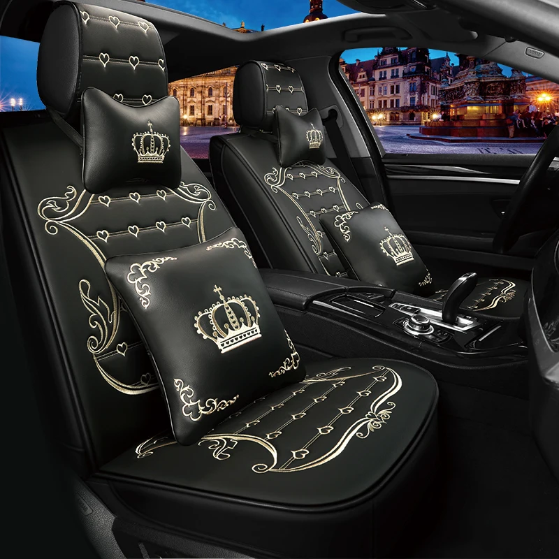 Кожаный чехол на автомобильное сиденье для ford focus 2 3 mk1 mk3 mondeo mk4 fiesta mk7 kuga fusion ranger