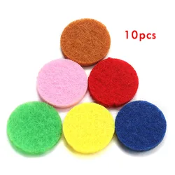 Heart-Shaped Aromatherapy Star Moon Necklace Pendant Jewelry (10Pcs Random Pad)