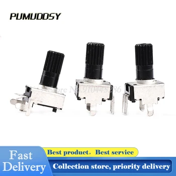 

5PCS/LOT 0932 Horizontal adjustable trim pot RV09 WH09 B10K B103 Potentiometer Adjustable Resistance 12.5mm Shaft 3 Pins