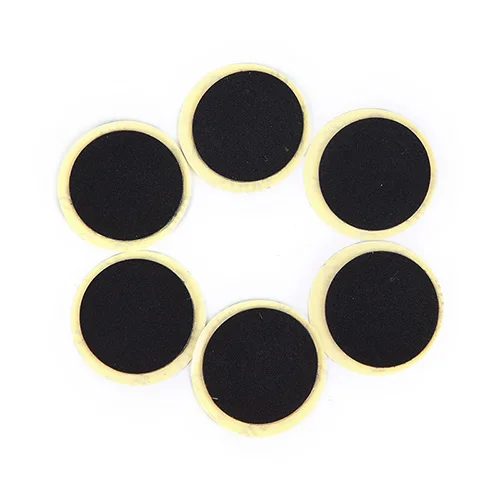 10PCS black  Bicycle Inner Tire Patches Without Glue Cycling Mountain/Road Bike Tyre Puncture Fast Repair Tools High Quality
