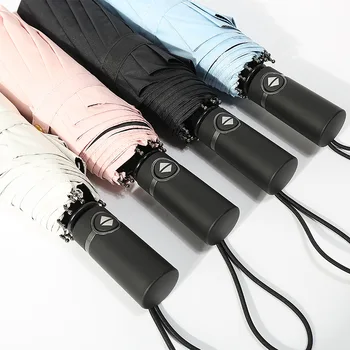 

Fully Automatic Umbrella High Density Pongee Parasol High Quality Umbrella Anti-Uv Business Parasol Lot Outdoor Sun Umbrella