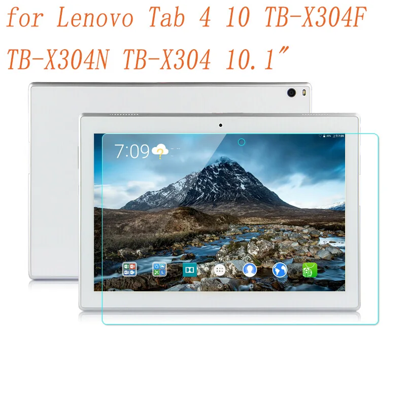 9H Tempered Glass For Lenovo Tab4 Tab 4 10 10.1 TB-X304L TB-X304F TB-X304N Clear Screen Protective Film Tablet Screen Protector tablet cover