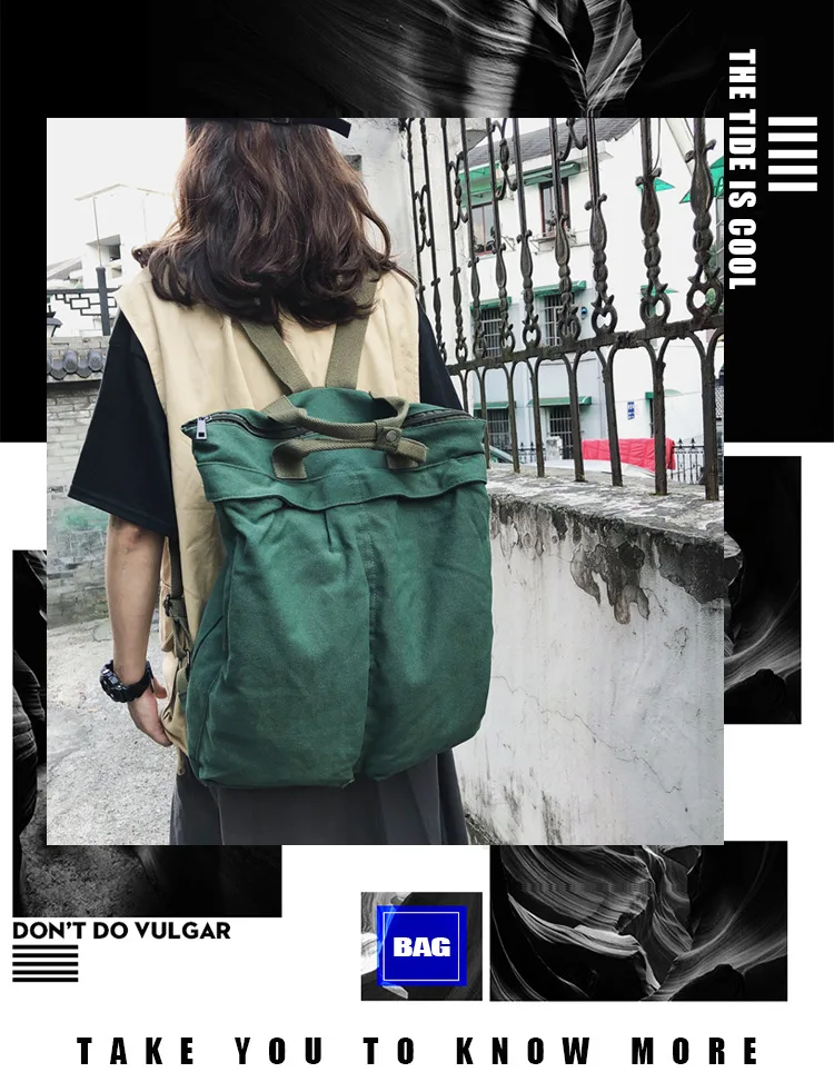 Retro Large Capacity Soft Canvas Women's Backpacks Fashion Student Schoolbag Teenager Girl Travel Backpack Sac A Dos 2021 New