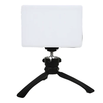 

Photography Flat Light LED Photography Live Fill Light Small Outdoor Photo Light 3200-5600K(EU Plug)
