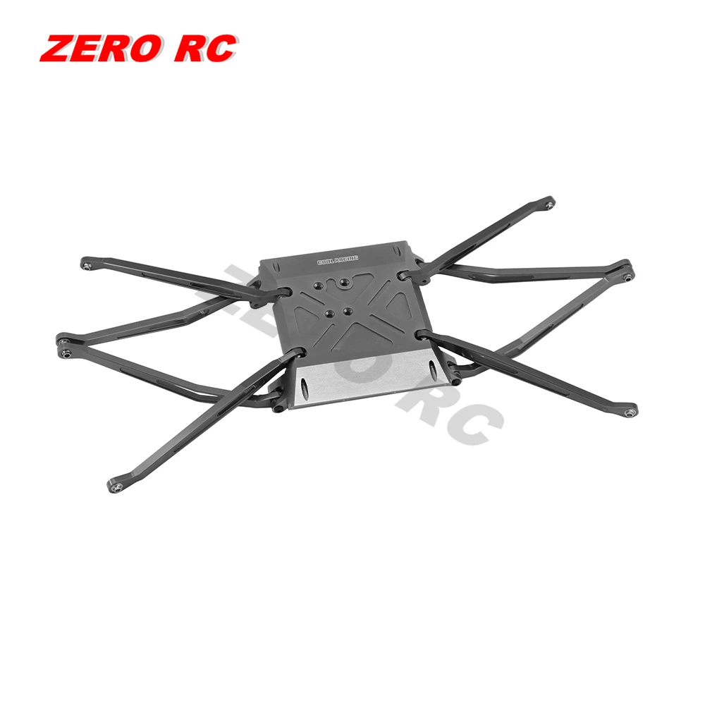 Pare-chocs Avant Intégry Orange Pour Traxxas Sledge 1/8 - Plaque Dérapage CNC