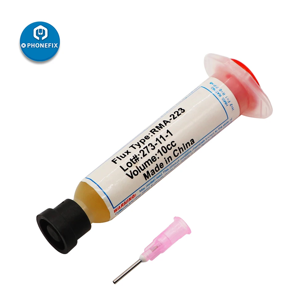 Siringa BGA SMD Pasta Saldante Flux Grease RMA-223 Siringa BGA SMD Pasta Saldante Flux Grease RMA-223