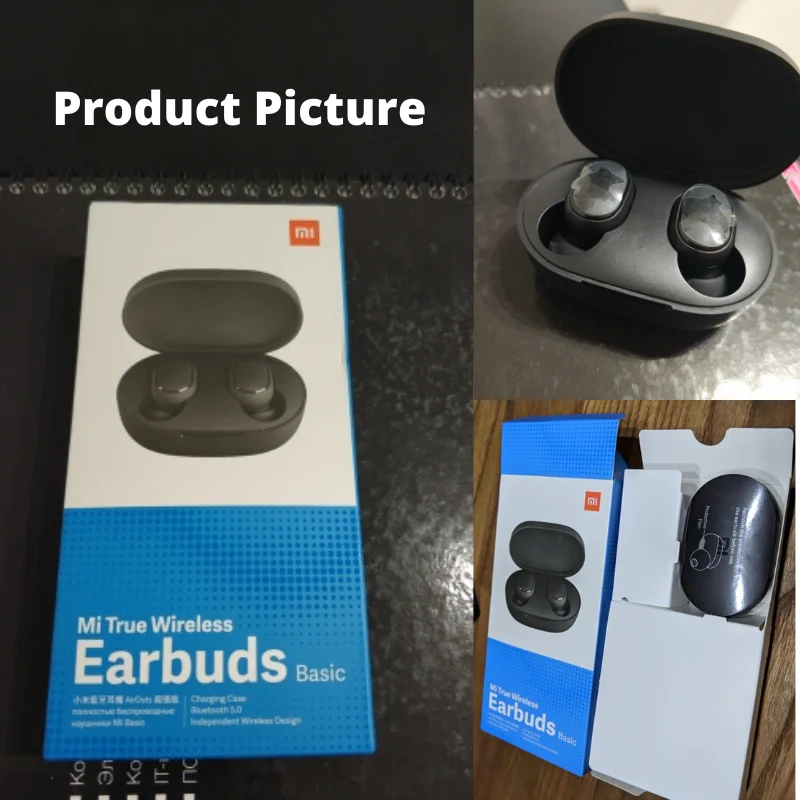 наушники XIAOMI беспроводные Airdots﻿ блютуз наушникигарнитура Bluetooth TWS игровые
