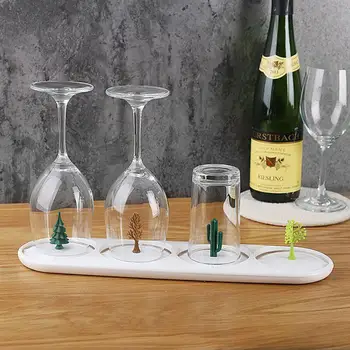 

OUNONA 1 Pc Cup Drying Rack Plastic Cups Wine Glasses Storage Rack Kitchen Water Cup Storage Holder for Restaurant