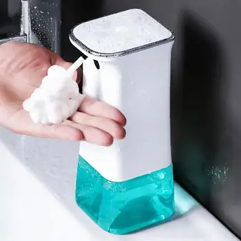 

280ml Automatic Liquid Soap Dispenser Infrared Smart Sensor Touchless ABS Electroplated Hand Sanitizer Cleanser Foam Dispensado