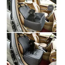 Чехол для автомобильного сиденья, автомобильный коврик для собаки, водонепроницаемый, для домашних животных, для переноски собак, для автомобилей, переднее сиденье, коврик для гамака, подушка, защитный коврик, складной и двойное использование