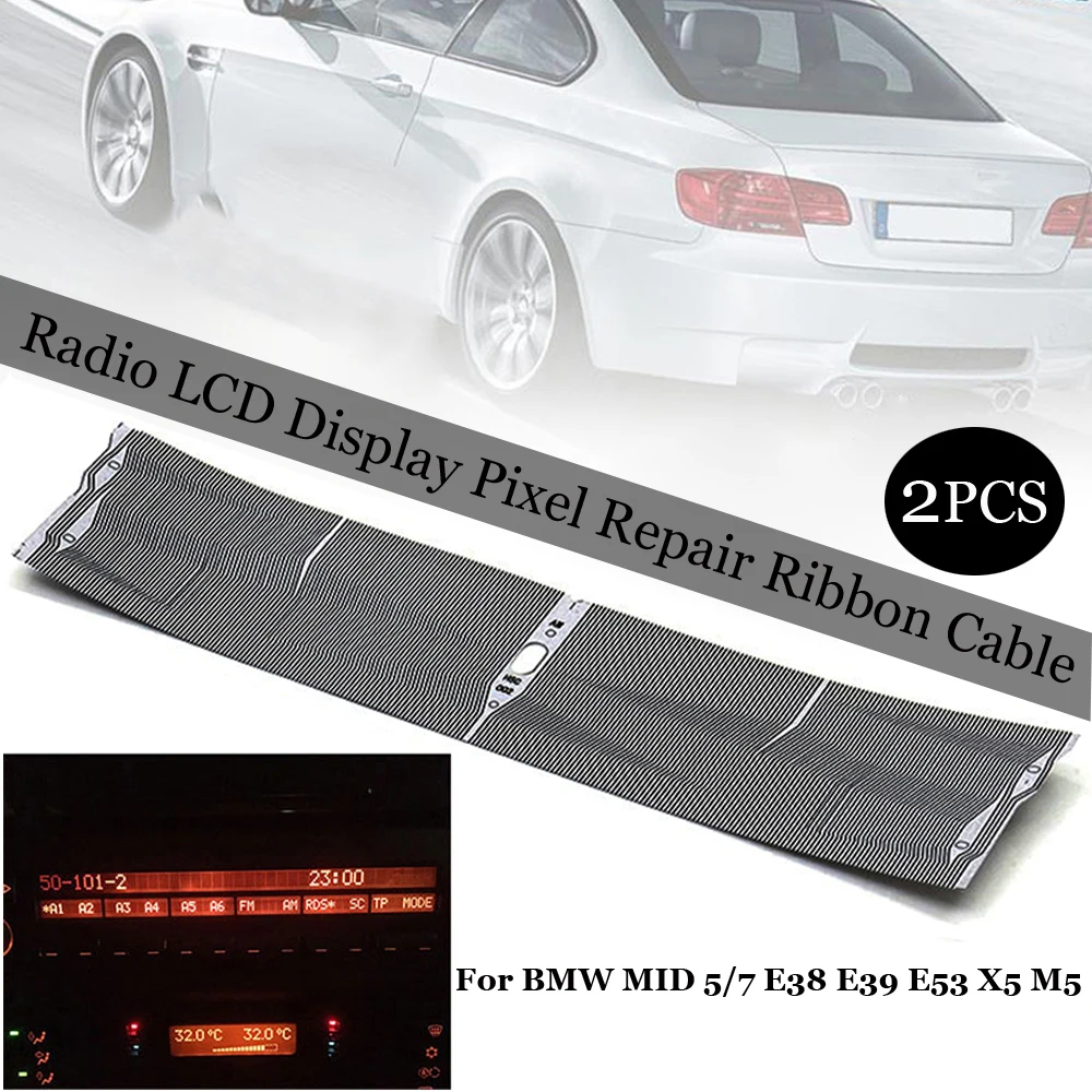 Ремонт для BMW MID 5/7 2x набор радио lcd лента для показа E38 E39 E53 X5 M5 новая распродажа высокое качество Асса часть Кабельный инструмент
