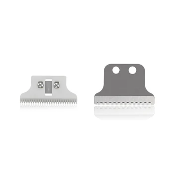

1Set/2Pc Replacement Movable Blade for WAHL 8081 Professional Hair Clipper Blade for Hair Trimmer(Silver +Ceramic)