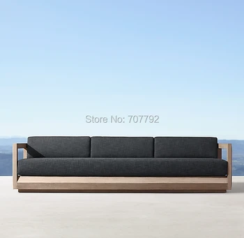 

Garden furniture wooden furniture weather teak 3 seat sofa