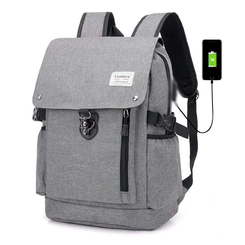 Scione, мужской рюкзак для путешествий, вместительные сумки, женская модная сумка для ноутбука, 5,6 дюймов, mochila feminina, рюкзак для женщин - Цвет: Gray