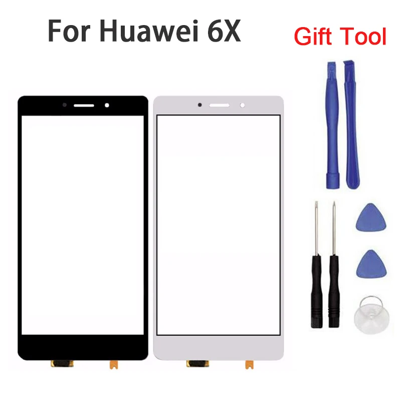 Для Huawei Honor 6X BLN AL10 BLL L22 сенсорный экран стеклянная Сенсорная панель Передняя