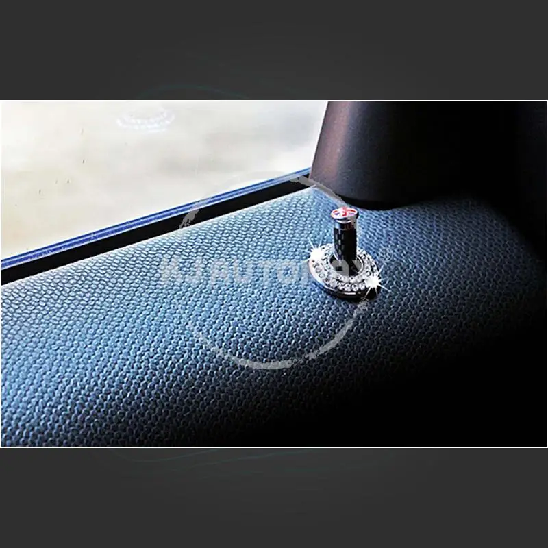 KJAUTOMAX для Mini Cooper F54 F55 F56 дверной замок болт украшение стразы из цинкового сплава R55 R56 R60 R61 кольцо R50 R52 R53