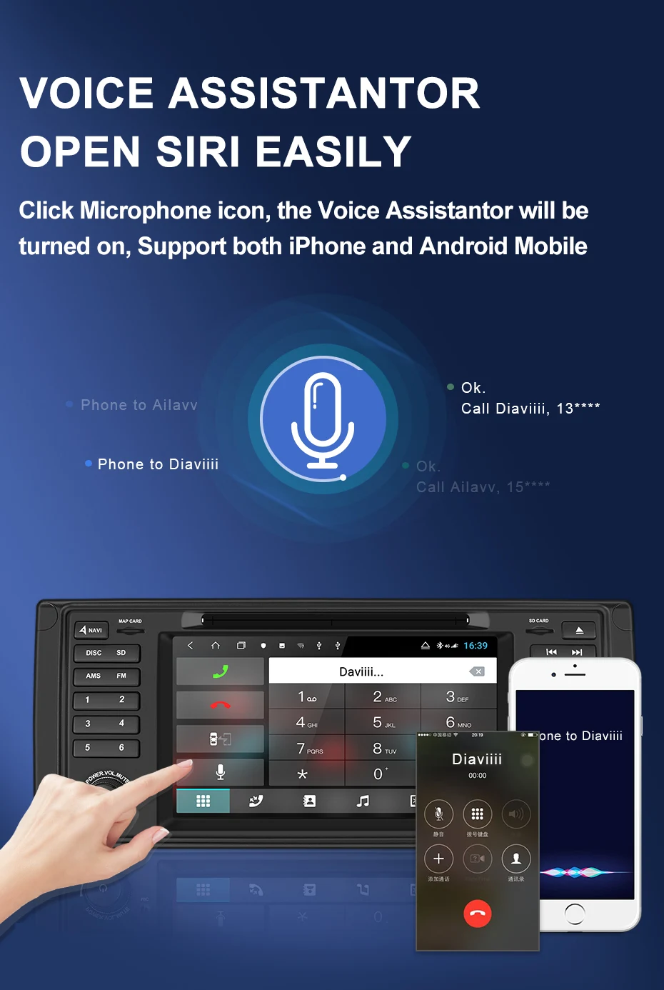 Sale Isudar H53 1 Din Android Auto Radio For BMW/E39/X5/E53 Octa Core RAM 4GB ROM 64GB GPS Car Multimedia System DSP DVD DVR Camera 1