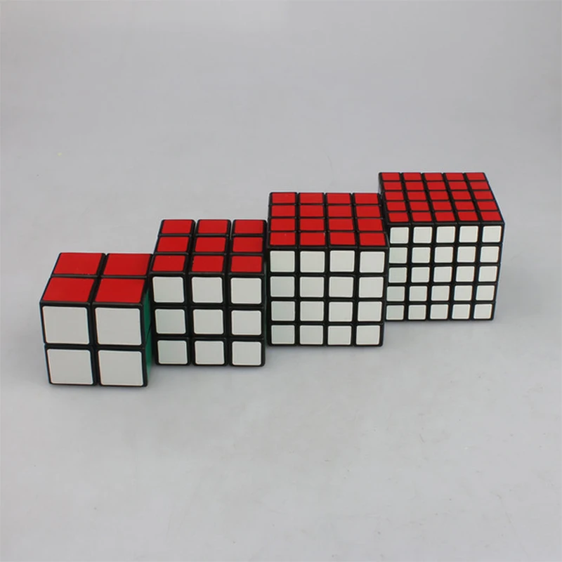 Волшебный куб 2x2x2 3x3x3 4x4x4 5x5x5 кубар-Рубик на скорость набор профессиональных раннего обучения игрушки для детей