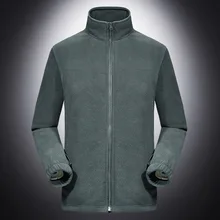 Мужская осенне-зимняя куртка из флиса, теплая куртка-дождевик, повседневная одежда 60306