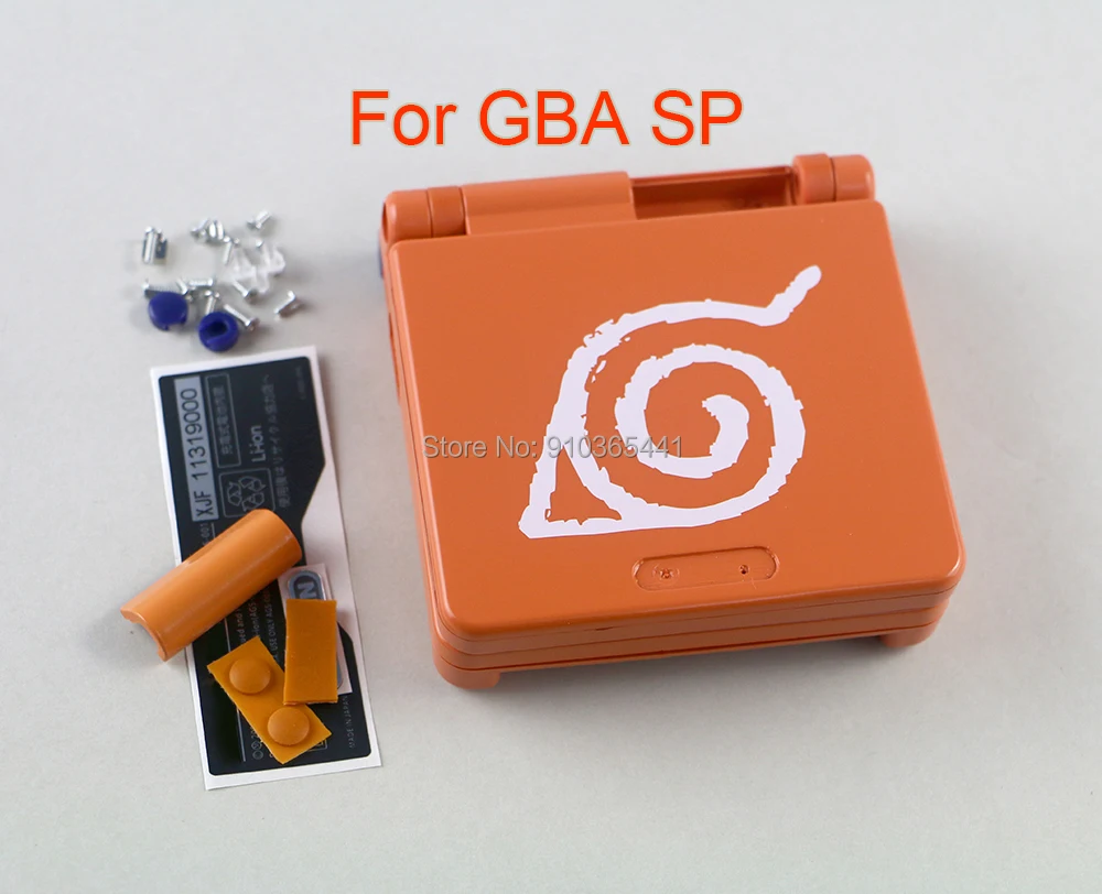 

5sets/lot For GBA SP Shell For Game Boy Advance SP Replacement pattern Housing Case cover with full button
