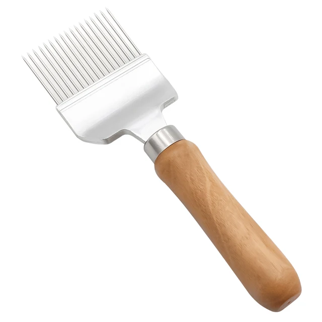 Mézvágó Kaparó Mézes Kivágó Villa Fa Fogantyú Méhészeti Szerszám - Image 5